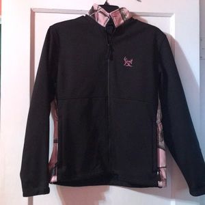 Pink Camo Zip Up Jacket